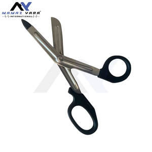 Tijeras EMT Coloridas de Uso Médico, Hoja de Acero Inoxidable, Mango de Plástico, Juego Estándar de 6 Piezas, Tijeras Quirúrgicas para Vendajes - Product Image 4