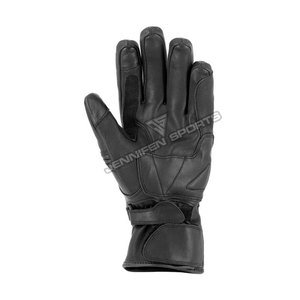 Guantes de Motocicleta de Cuero Resistentes al Viento con Protección para los Nudillos, Guantes de Carreras de Motocicleta, Guantes Transpirables de Invierno para Motociclismo en Carretera - Product Image 3