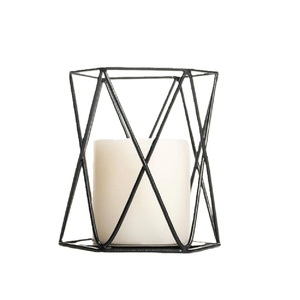 Top Arrival Polish Finished Metal <b>Wire</b> Candle Holder Christmas Wedding Handmade Trendy Iron Stand Customized Size Shape - Product Image 1