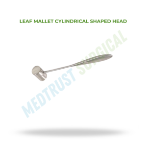 Martillo de Láminas con Cabeza Cilíndrica de Acero Inoxidable, Instrumento Quirúrgico Ortopédico para Cirugía Ósea, Neurológica y de Columna Vertebral - Product Image 2