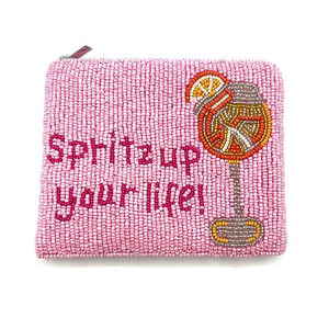 Monedero Clásico con Cuentas y Mini Cremallera, Bordado en Colores Mixtos, Uso Diario, para Fiestas de Cumpleaños, Hecho a Mano en India para Mujeres y Niñas - Product Image 4