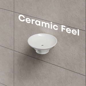 Support mural circulaire pour savon de salle de bain avec support métallique robuste, finition chromée moderne, pour la conservation du savon solide - Product Image 3