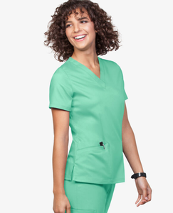 Conjunto de Uniforme Médico Unisex de 5 Bolsillos, Elástico, Resistente a Olores, Ecológico, Transpirable, con Tecnología Antiestrés, para Hospital, OEM - Product Image 1