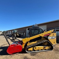 Vente en gros usine de chargeuse compacte avec tête de broyeur, roulement PLC et boîte de vitesses - Machine forestière robuste pour la débroussaillage