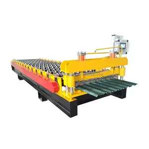 Sheet Metal Profiling Make Roll Forming Machine For Construction Company