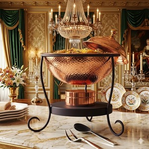 ถาดอุ่นอาหารแบบหนาพิเศษทรงกลมพร้อมฝาปิด ราคาดีที่สุด - Product Image 3