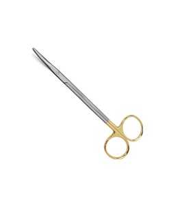 <b>Curved</b> Tungsten Carbide Dental Surgical <b>Scissors</b> Iris Tissue Operating <b>Scissors</b> - Product Image 3