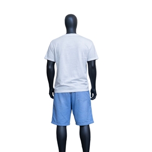OEM Wholesale High Quality Men's Duty Free Shorts Sets Casual Loose Drawstring Summer Plus Size T shirt Wear Short <b>Twinset</b> - Product Image 6