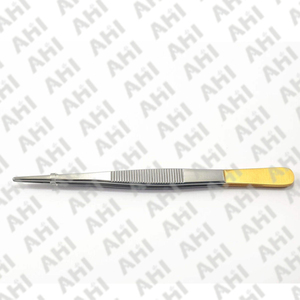 Pince à dissection manuelle AHI en acier inoxydable allemand de haute qualité, réutilisable, type TC, pour pansements et prélèvements. - Product Image 4