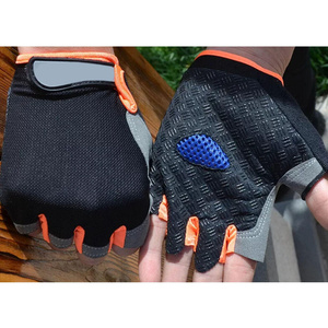 Nouveaux gants de vélo mi-doigts antichoc respirants – Meilleurs gants de cyclisme pour la course sur route – Vente en gros à prix abordable - Product Image 3