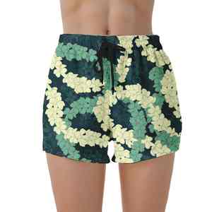 Short de bain élégant pour l'été, léger, séchage rapide, taille élastique, confortable, pour les vacances à la plage, short de plage pour femmes - Product Image 1