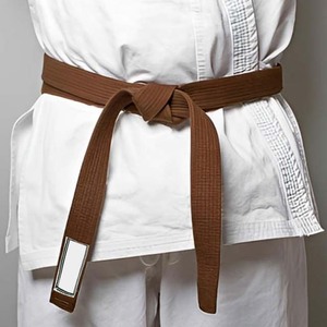 Cinturón de Artes Marciales para Karate, Judo, Aikido y Taekwondo - Mezcla Duradera de Algodón y Poliéster para Adultos y Niños - Product Image 3