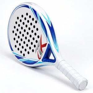 Raqueta de Pádel Profesional para Entrenamiento Avanzado y Torneos, Equipo Deportivo de Alto Rendimiento en Fibra de Carbono, Perfecta - Product Image 4