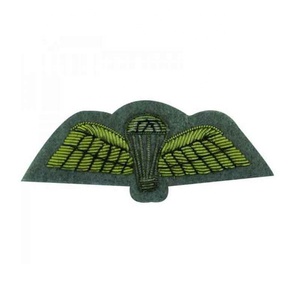 Bán Buôn Tùy Chỉnh Vàng Vàng Phi Công Cánh Huy Hiệu Vá Ngực Xếp Hạng Phù Hiệu Vàng Dây Phi Công Cánh Huy Hiệu - Product Image 1