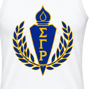 Débardeur Sororité Sigma Gamma Rho pour Femme – T-shirt sans Manches à Lettres Grecques Imprimées Personnalisées – Tenue Décontractée d'Été Sportive et Tendance - Product Image 5