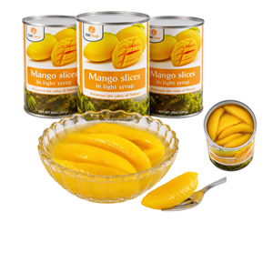 Mango en Rodajas Enlatado en Almíbar de Primera Calidad, Delicioso, a Bajo Precio y de Alta Demanda, Producido en Vietnam, Empacado en Lata A10 - Product Image 1
