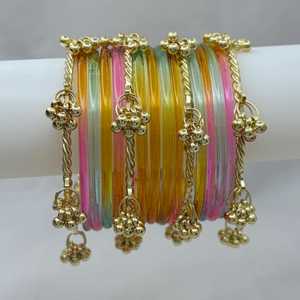 ชุดกำไลข้อมือแบบจุมกีของชาวแคชเมียร์ สำหรับงานแต่งงาน งานเลี้ยง ราคาขายส่งพรีเมียม สำหรับผู้หญิง สินค้าหรูหรา กำไลข้อมือแบบชูรียานของชาวแคชเมียร์ - Product Image 3