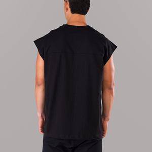 OEM Custom 100% Polyester Quick Dry Slim Fit Tank Tops Running Gym Sports <b>Vest</b> Heat Transfer Print Men Sublimation Singlets - Product Image 2