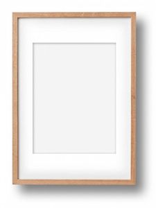 Eco-Friendly Wooden Classic Vertical Photo <b>Frame</b> with Full Color Print Rectangular Shape <b>Wall</b> Mountable - Product Image 3