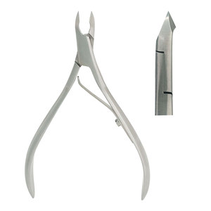 Pince à cuticules en gros avec design professionnel en acier inoxydable, lames de coupe aiguisées et performance fiable pour la beauté - Product Image 4