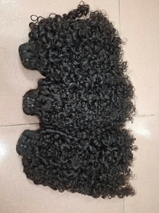Extensiones de cabello virgen vietnamita y birmano rizado de alta calidad, con cierres de encaje HD suizo o Halo, para cabello humano vietnamita de alta calidad. - Product Image 4