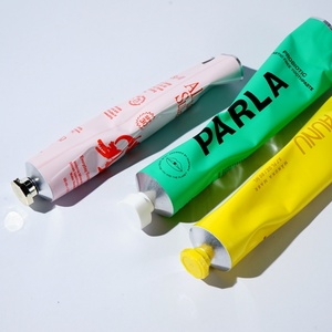 Tubes cosmétiques souples en aluminium laminé de 50 ml, 75 ml, 100 ml avec bouchon PP <span class=keywords><strong>hexagonal</strong></span> pour dentifrice - Product Image 5