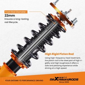 Kit di Abbassamento per Scion XB 2004-2006 con Ammortizzatori Regolabili a 24 Vie, Sistema di Sospensione Tuning - Product Image 5