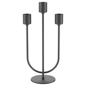 Durable Home Accent Metal Candle Stand Stylish Candle Holder <b>Decorative</b> <b>Table</b> Centerpiece Interior <b>Decor</b> - Product Image 5
