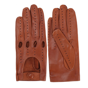 Gants de vélo en cuir longueur poignet, respirants, non doublés, style décontracté pour usage quotidien, sport, fête, été, automne - Product Image 6