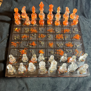 Luxury Resin Chessboard Game Decorative Objects Home Decorative <b>Chess</b> Decoration for Living Room - Product Image 1