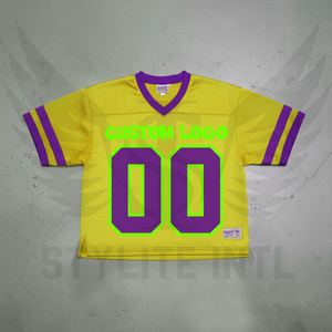 Wholesale Price Custom Design American Football Wear Sublimation Printed Quick Dry Jersey <b>Mesh</b> Tshirts for Adults Men - Product Image 5