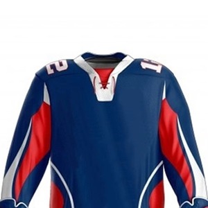 Exclusive Printed Best Ice Hockey Men's Uniform Set OEM Service Breathable Quick Dry Anti-Bacterial 100% Polyester <b>Top</b> Quality - Product Image 4