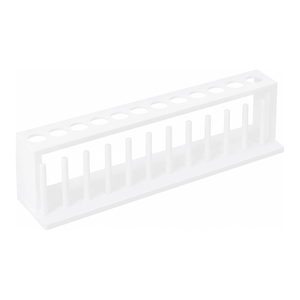Support pour tubes à essai en PP à 12 trous avec piquets de séchage pour tubes de laboratoire de 22 mm - Product Image 2
