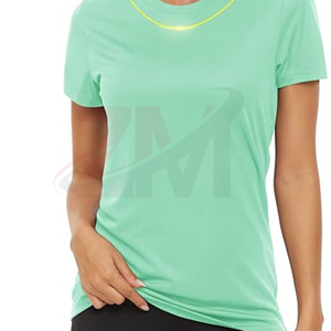 Nouveau T-shirt d'été élégant pour femmes, vente en gros de t-shirts respirants et à séchage rapide pour femmes avec logo personnalisé et service OEM de tailles - Product Image 4
