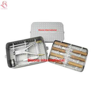 ชุดเครื่องมือผ่าตัดช่องปากคุณภาพสูงสำหรับการผ่าตัดซัลโคพลาสติก ทำจากเหล็กกล้าไร้สนิม ขายส่ง - Product Image 5