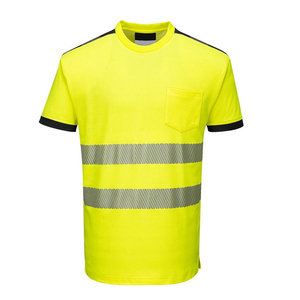 T-shirt de travail personnalisé avec logo imprimé, nouveau design, en polyester, pour les ouvriers du bâtiment - Product Image 2