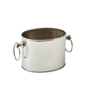 Double Wall Insulated Stainless Steel <b>Ice</b> Bucket Set With Lid Tongs & Strainer Durable Polished Barware Wine Champagne <b>Cooler</b> - Product Image 6