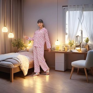 New Floral Printed Women Wear Night Wear <b>Suit</b> Set Silk <b>Pajama</b> Set Tunic Handmade <b>Pajamas</b> Set - Product Image 2