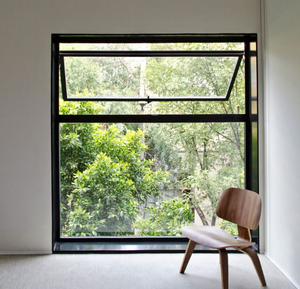 Fenêtres à battants en aluminium noir à ouverture manuelle, design moderne, sur mesure, double vitrage en verre trempé pour chambre à coucher - Vente en gros - Product Image 2