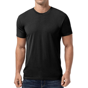 Camiseta de Alta Calidad para Hombre Talla Grande, 100% Algodón, con Logotipo Frontal, Transpirable, de Secado Rápido y Corte Regular, Fabricación 2025 - Product Image 2