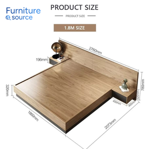 Factory Price Wooden <b>Bed</b> <b>Frame</b> from Vietnam Affordable Wooden <b>Bed</b> <b>Frame</b> Directly from Manufacturer - Product Image 4