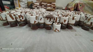 Ensemble de brûleurs d'encens de haute qualité du fabricant professionnel en laiton poli et bois d'agar en gros de l'Inde par RF Crafts - Product Image 3