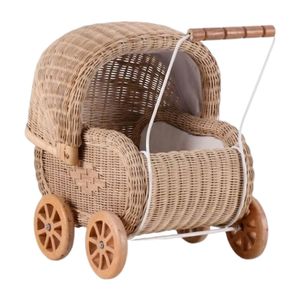 プレイタイムのためのキュートで便利な籐人形乳母車-Alibaba.com