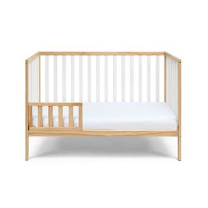 Culla Convertibile 3-in-1 Deux Remi per Bambini, Colore Naturale/Bianco - Product Image 4