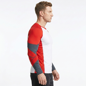 Custom Logo High Quality Wholesale Plain Fitness Rash Guard OEM Services Printed <b>Long</b> <b>Sleeve</b> MMA for Men Rash Guards - Product Image 6