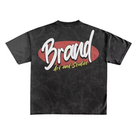 Ensemble T-shirt et short en coton tricoté respirant pour homme, style décontracté, été, de la marque Brand Studios