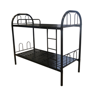 В наличии, качественная современная мебель из утолщенного стального каркаса, детская двухъярусная кровать для общежитий - Product Image 6