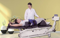 Lit de traction électrique intelligent AMAIN pour le traitement cervical et lombaire à domicile ou en milieu hospitalier, table de massage automatique pour la décompression vertébrale
