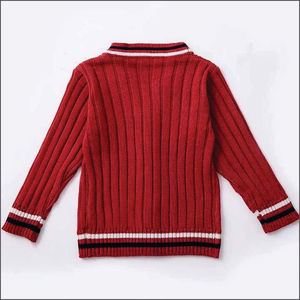 Cárdigan de Hombre Tejido Transpirable de Última Tendencia, Novedad con Decoración de Encaje, Patrón de Retazos para Invierno, Cuello en V de Lana/Nylon - Product Image 6