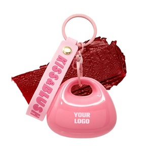 Bálsamo Labial y para Mejillas Kiss <span class=keywords><strong>Blush</strong></span> de Marca Privada, Alta Pigmentación, Larga Duración, Encanto Adorable, con Llavero, No Grasoso, Portátil, Sin Transferencia - Product Image 1